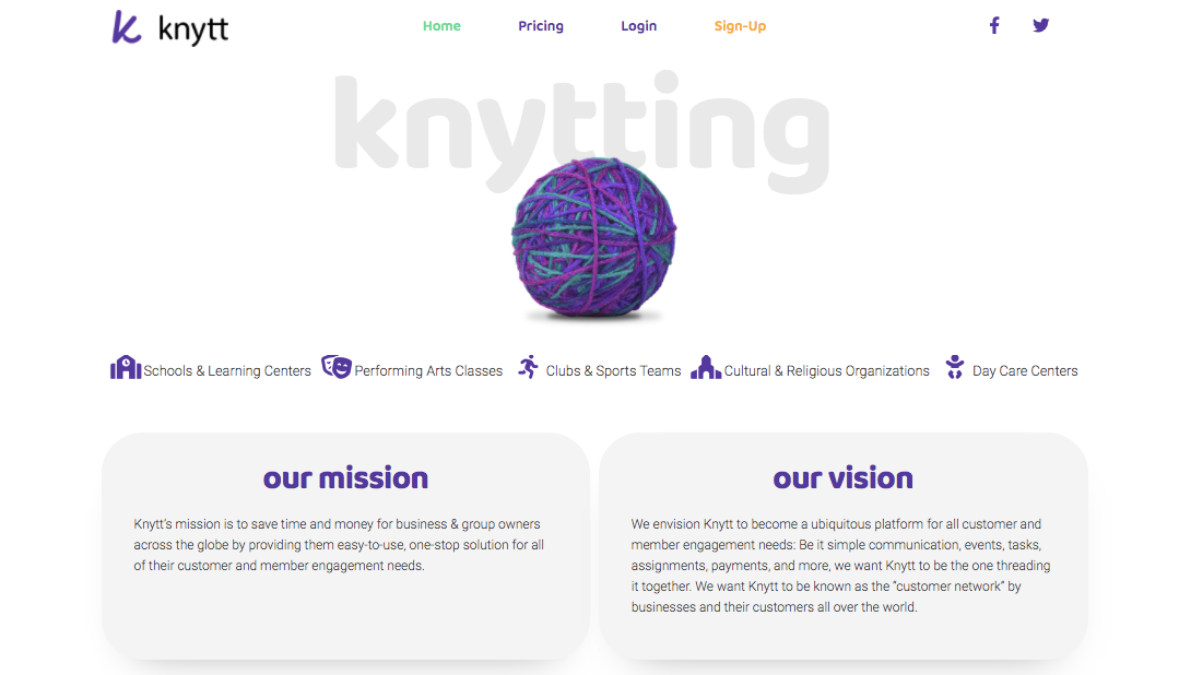 Knytt Website 2